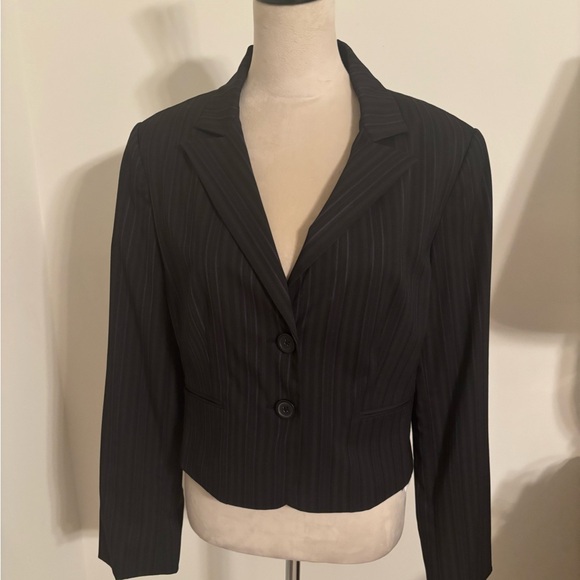 Express Jackets & Blazers - NWT Express Black Pinstripe Blazer
